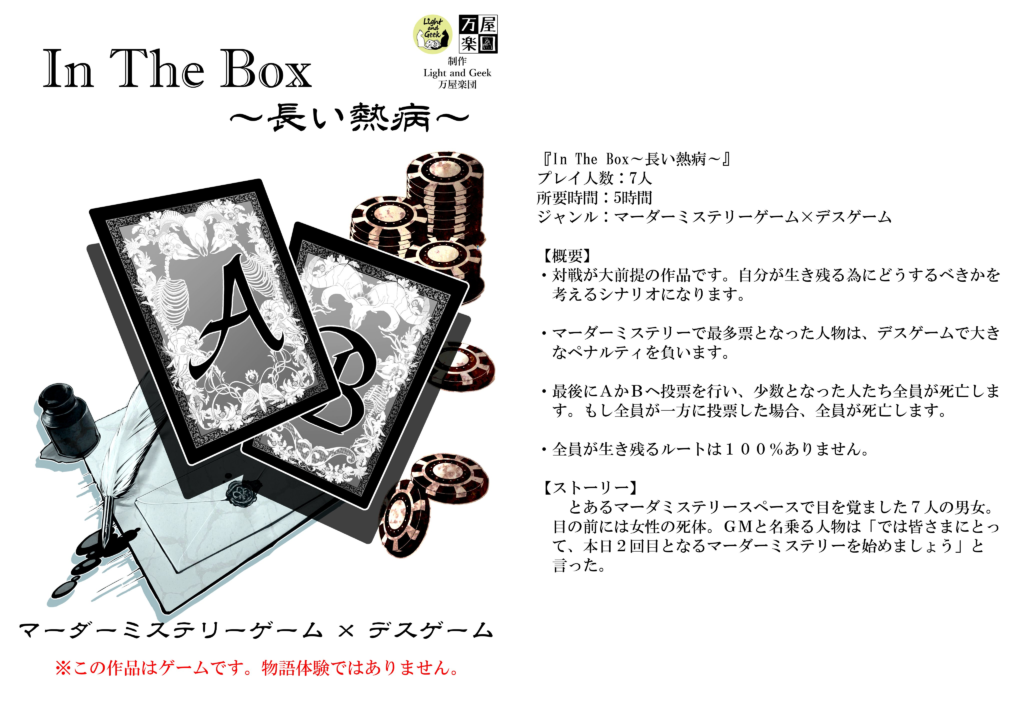 In the box~長い熱病~